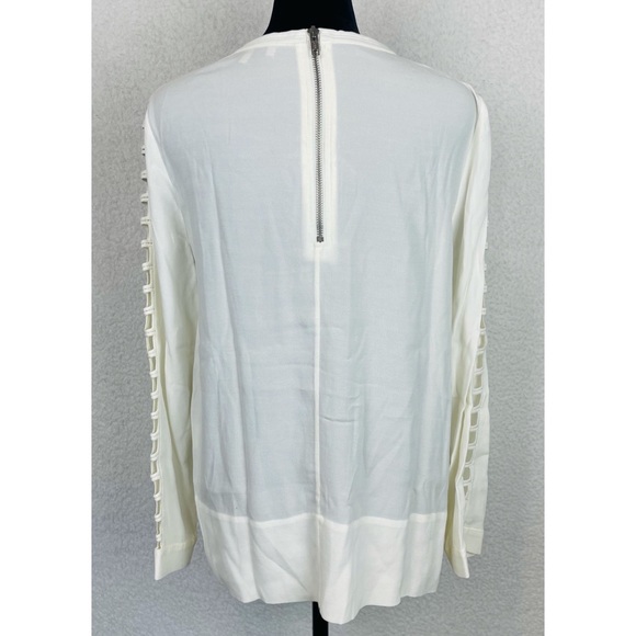 IRO • Off White Ashty Long Sleeve Blouse - Picture 10 of 16